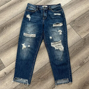 Cello jeans step girlfriend distressed size 31